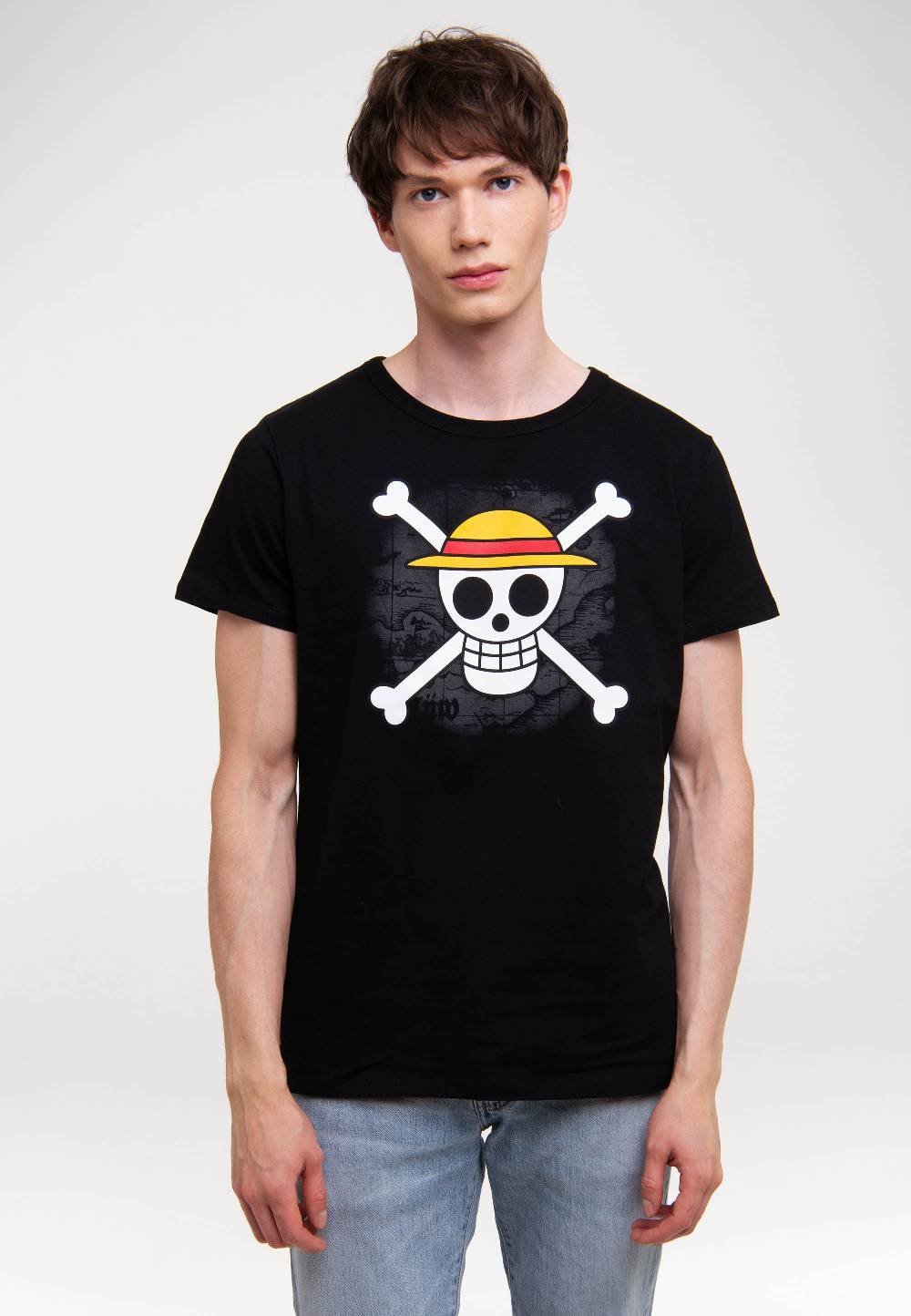 Logoshirt One Piece - Totenkopf - T-Shirt Print - Herren