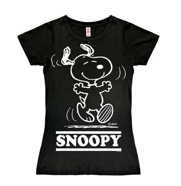 Logoshirt Peanuts - Snoopy - Happy - T-Shirt Print - Damen