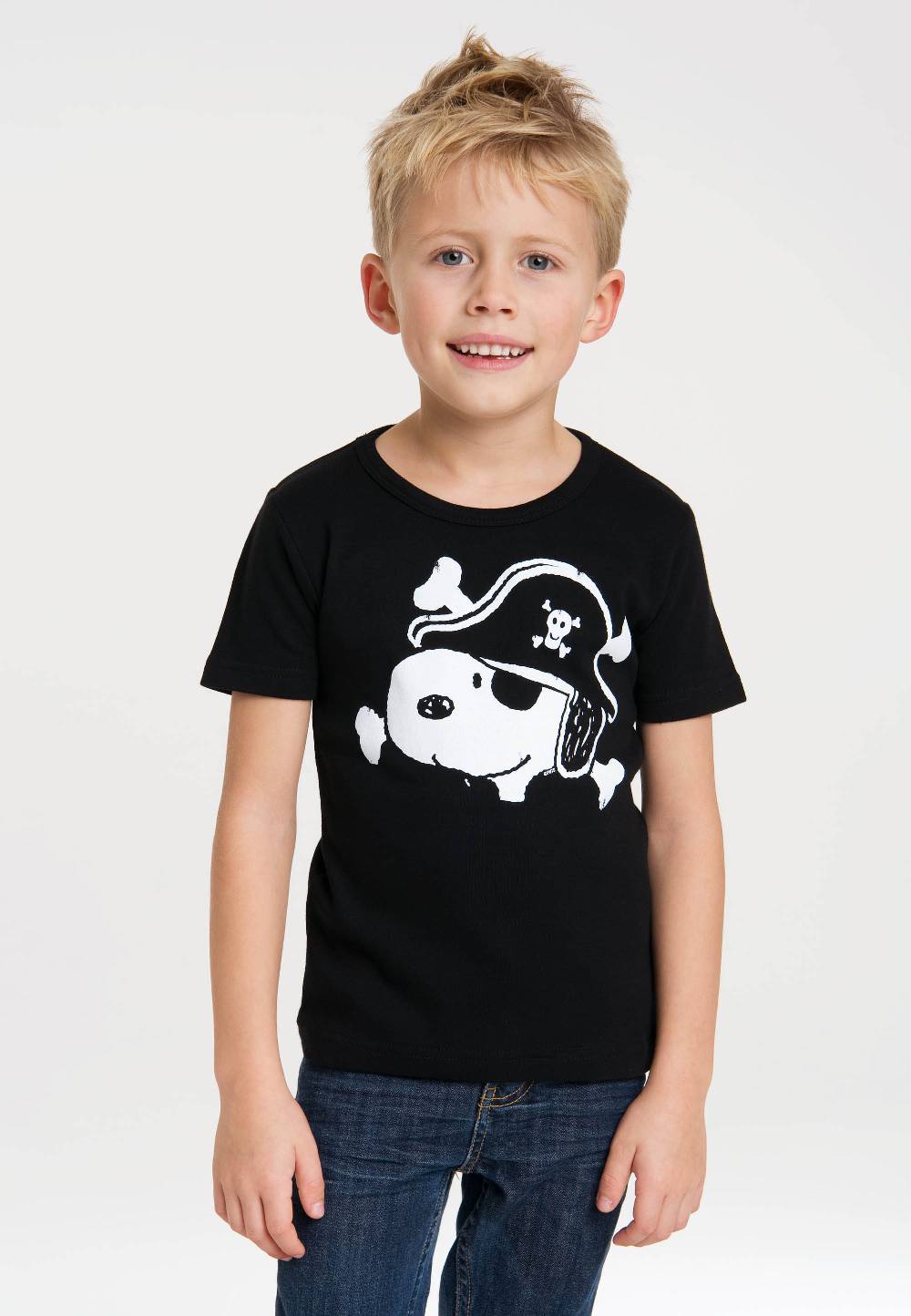 Logoshirt Peanuts - Snoopy - Pirate - T-Shirt Print - Kids