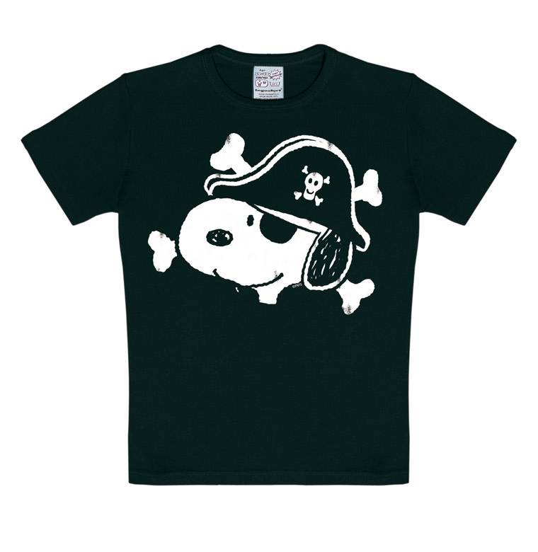 Logoshirt Peanuts - Snoopy - Pirate - T-Shirt Print - Kids