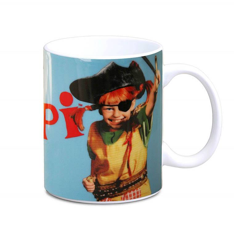 Logoshirt Pippi Langstrumpf - Pirat - Kaffeetasse