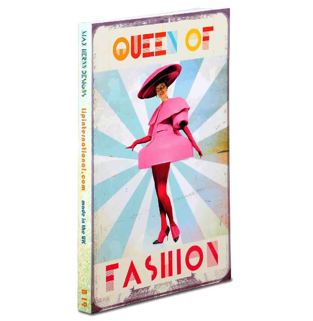 Logoshirt Queen Of Fashion - Notizbuch