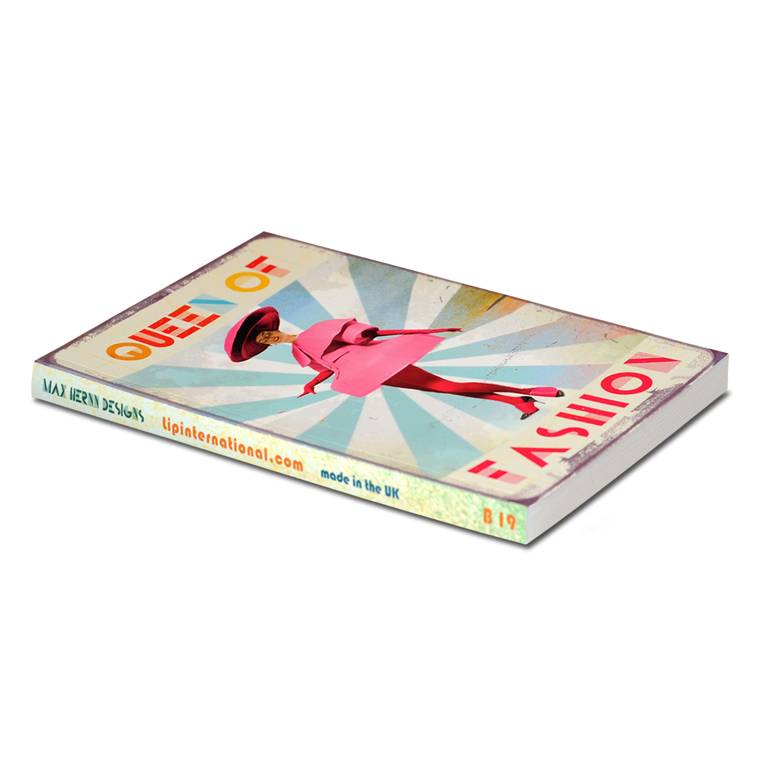 Logoshirt Queen Of Fashion - Notizbuch