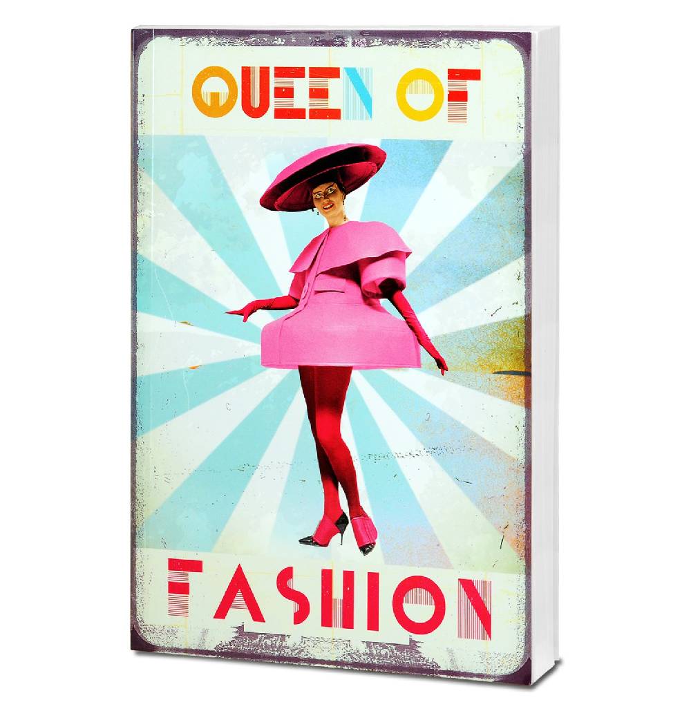 Logoshirt Queen of Fashion - Notizbuch
