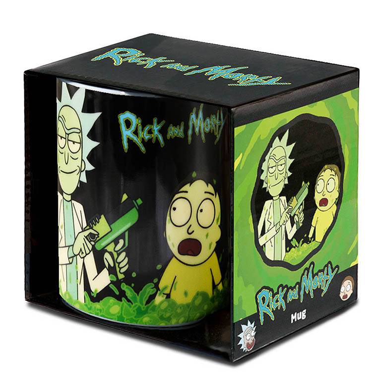 Logoshirt Rick & Morty - The Acid Vat - Kaffeetasse