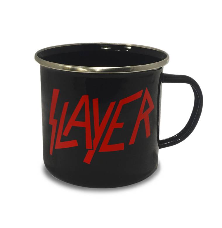Logoshirt Slayer - Logo - Emaille Becher