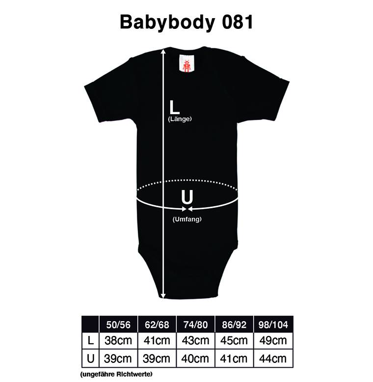 Logoshirt St. Pauli - Anker - Baby Body - Kurzarm
