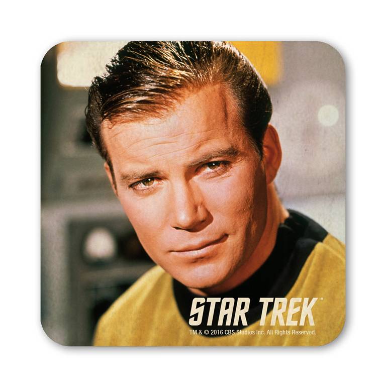 Logoshirt Star Trek - Captain Kirk - Untersetzer