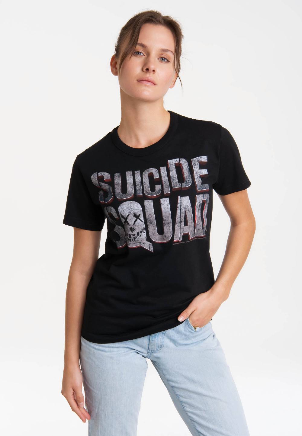 Logoshirt Suicide Squad - Logo - T-Shirt Print - Damen