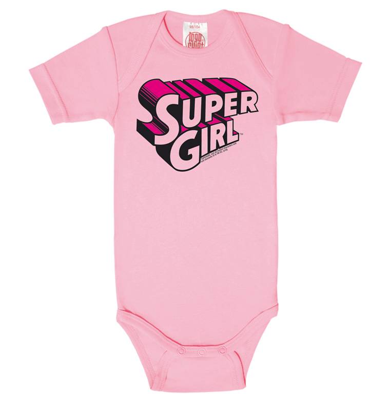 Logoshirt Super-Girl - DC Comics - Baby Body - Kurzarm