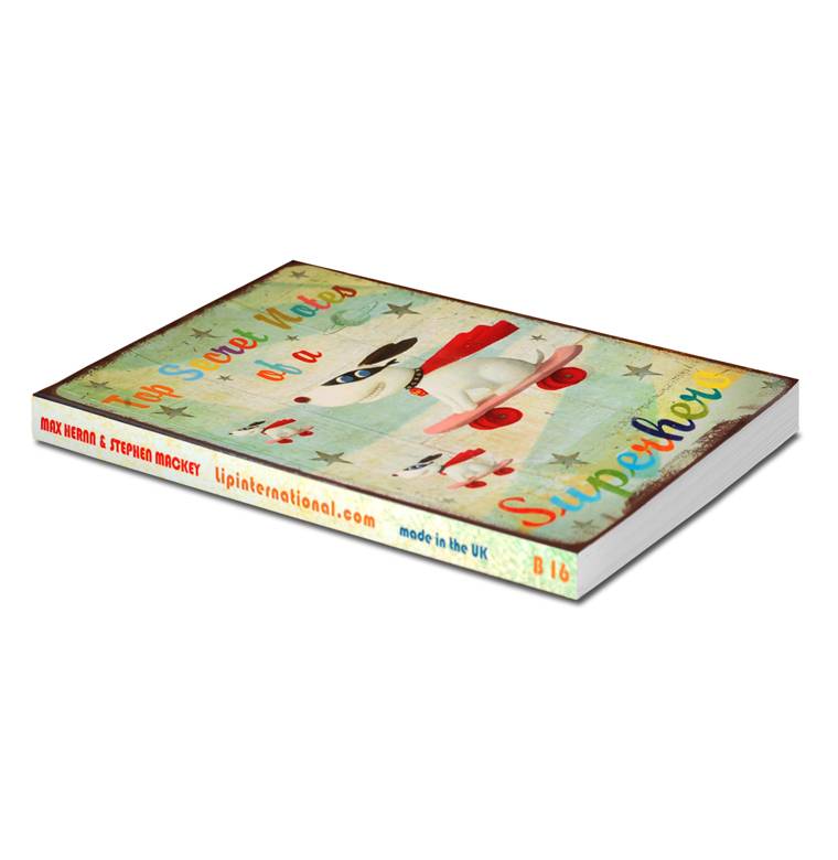 Logoshirt Superhero Dog - Notizblock