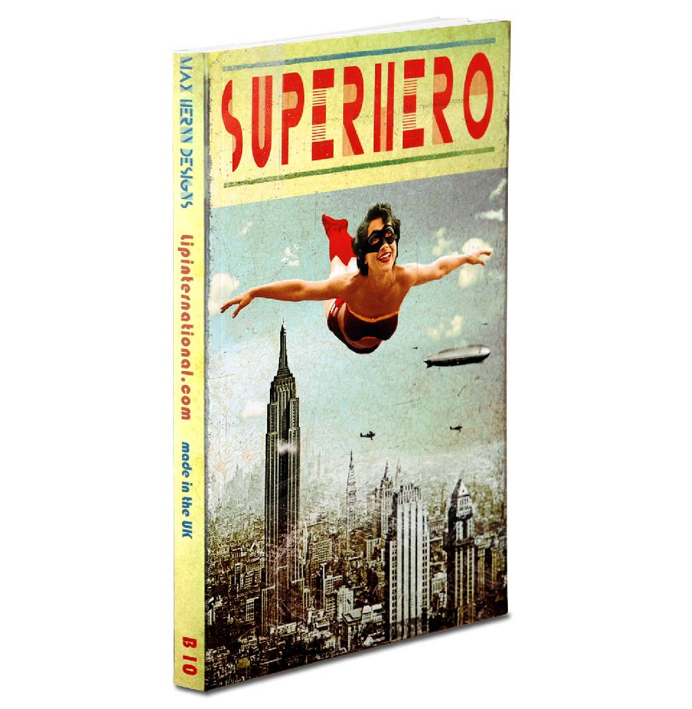 Logoshirt Superhero - Girl - Notizbuch