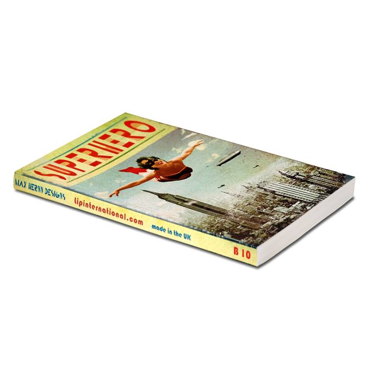 Logoshirt Superhero - Girl - Notizbuch