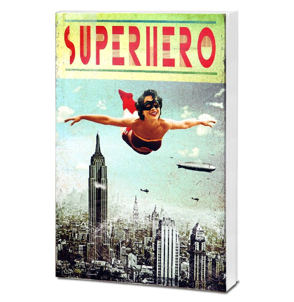 Logoshirt Superhero - Girl - Notizbuch