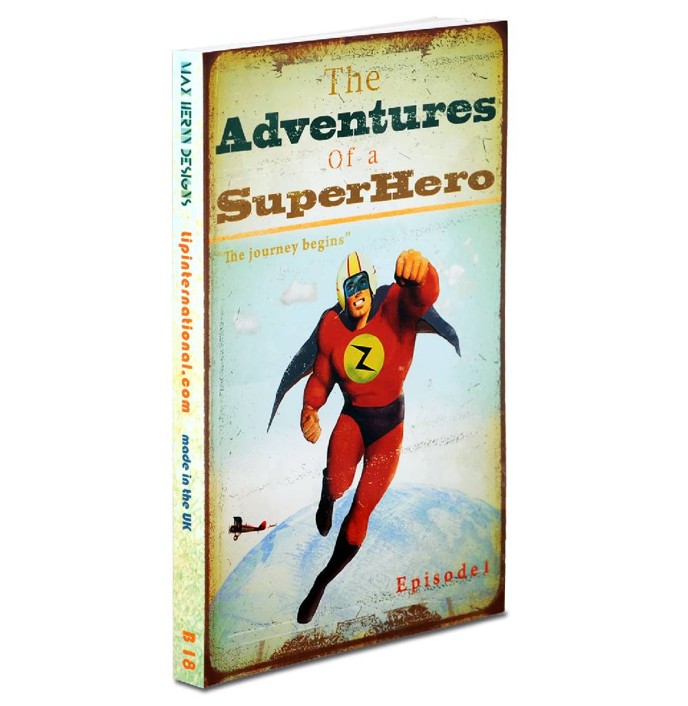 Logoshirt Superhero - Notizblock