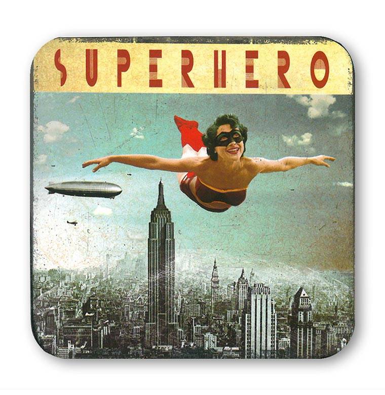 Logoshirt Superhero - Woman - Untersetzer