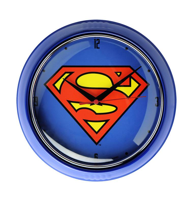 Logoshirt Superman - Logo - DC Comics - Retro - Wanduhr