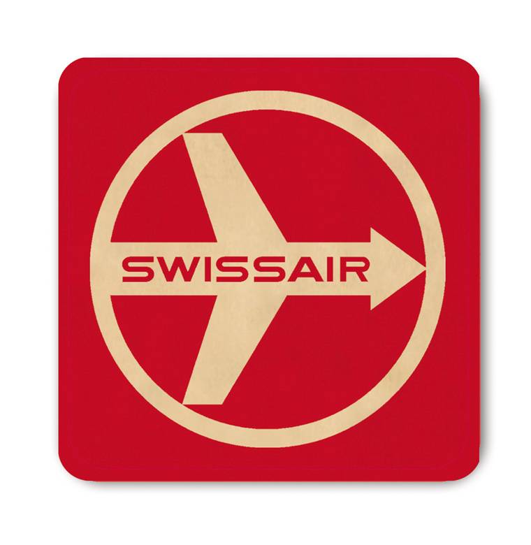 Logoshirt Swissair - Untersetzer