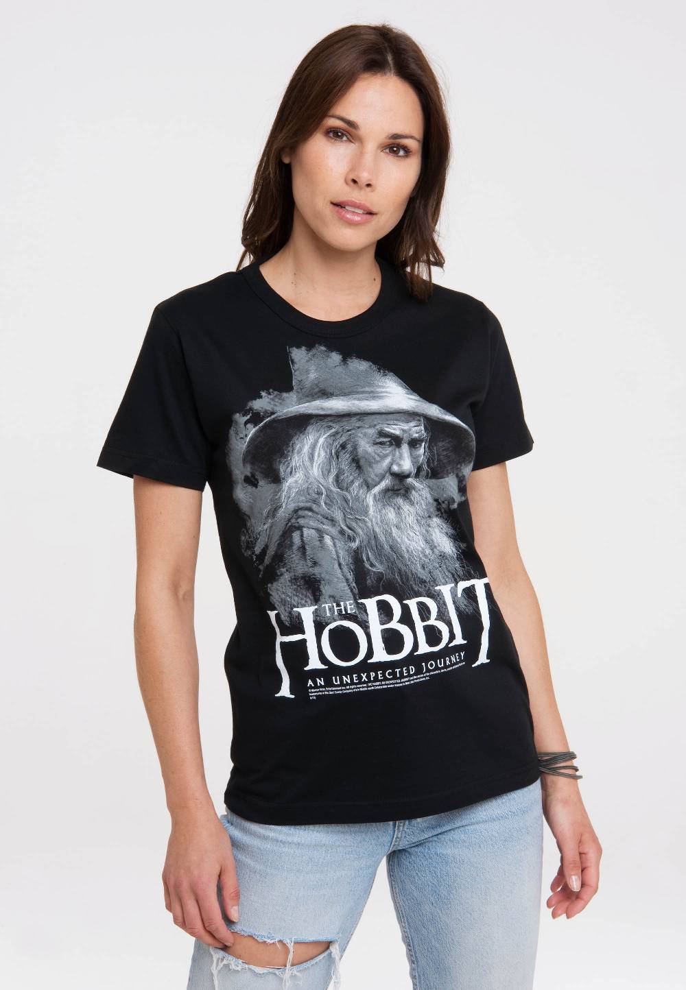 Logoshirt The Hobbit - Gandalf - T-Shirt Print - Damen