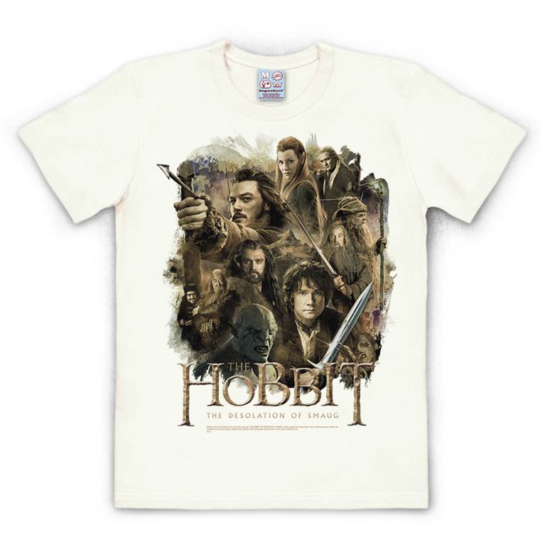 Logoshirt The Hobbit - Poster - T-Shirt Print - Herren