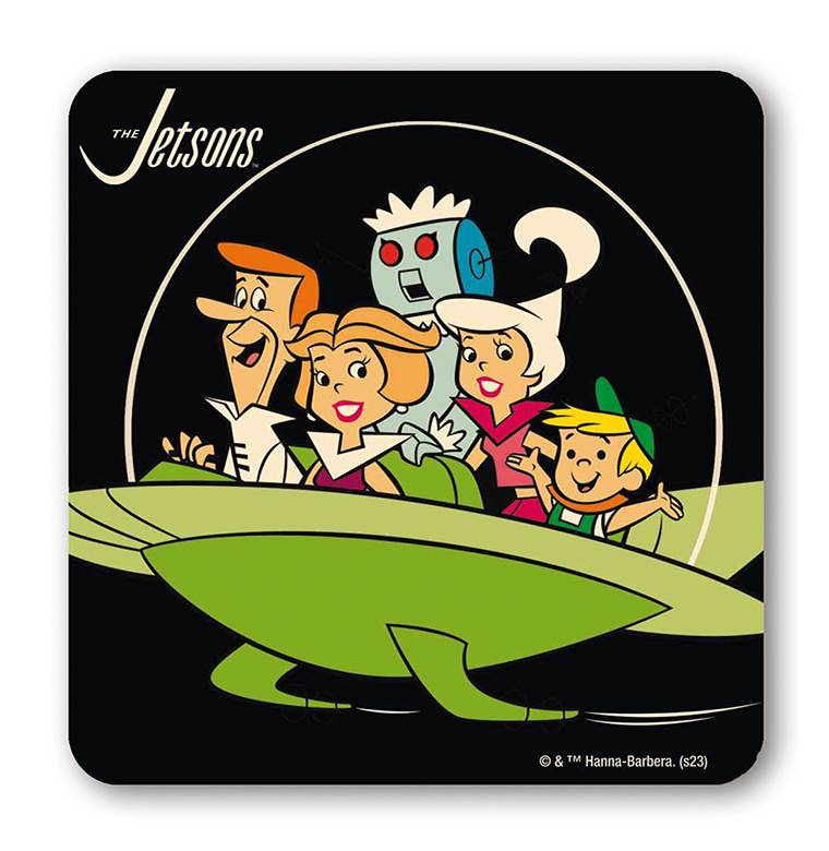 Logoshirt The Jetsons - Capsule Car - Untersetzer
