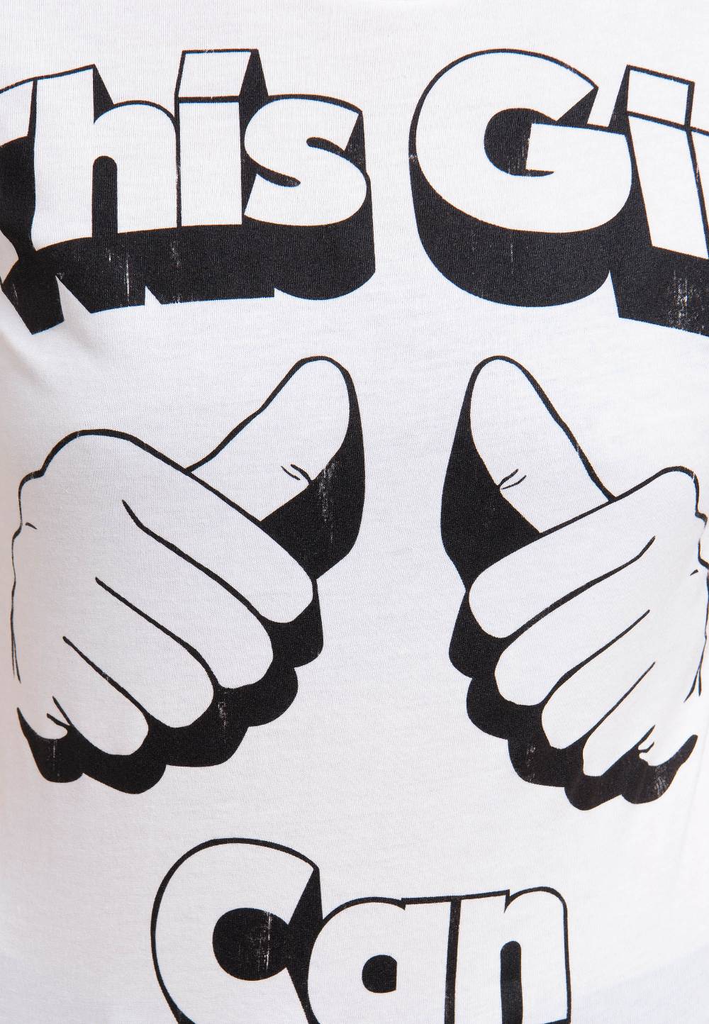 Logoshirt This Girl Can Shop - T-Shirt Print - Damen