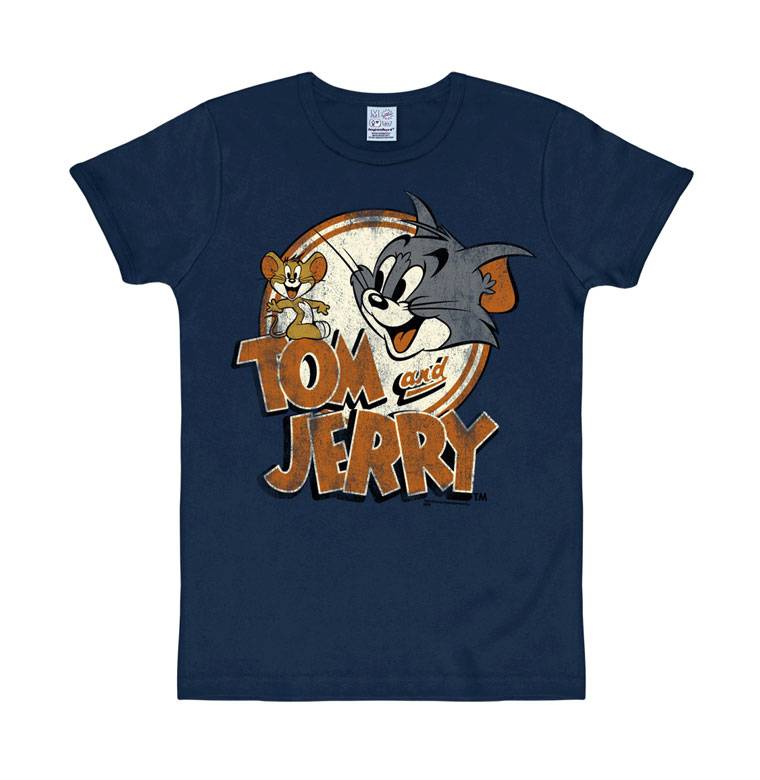 Logoshirt Tom & Jerry - Logo - T-Shirt Print - Damen