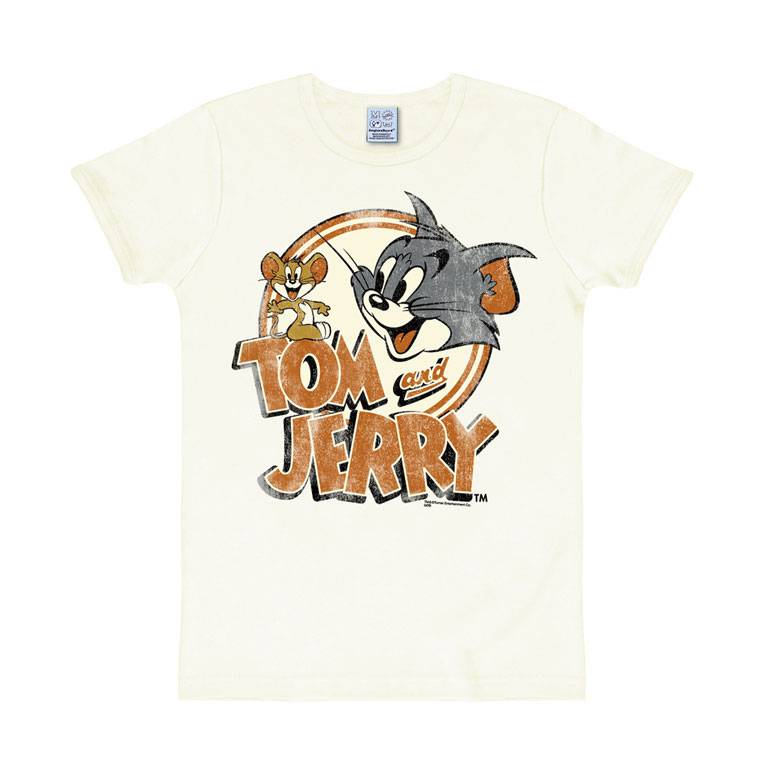 Logoshirt Tom & Jerry - Logo - T-Shirt Print - Herren