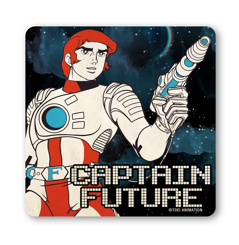 Logoshirt Untersetzer Captain Future