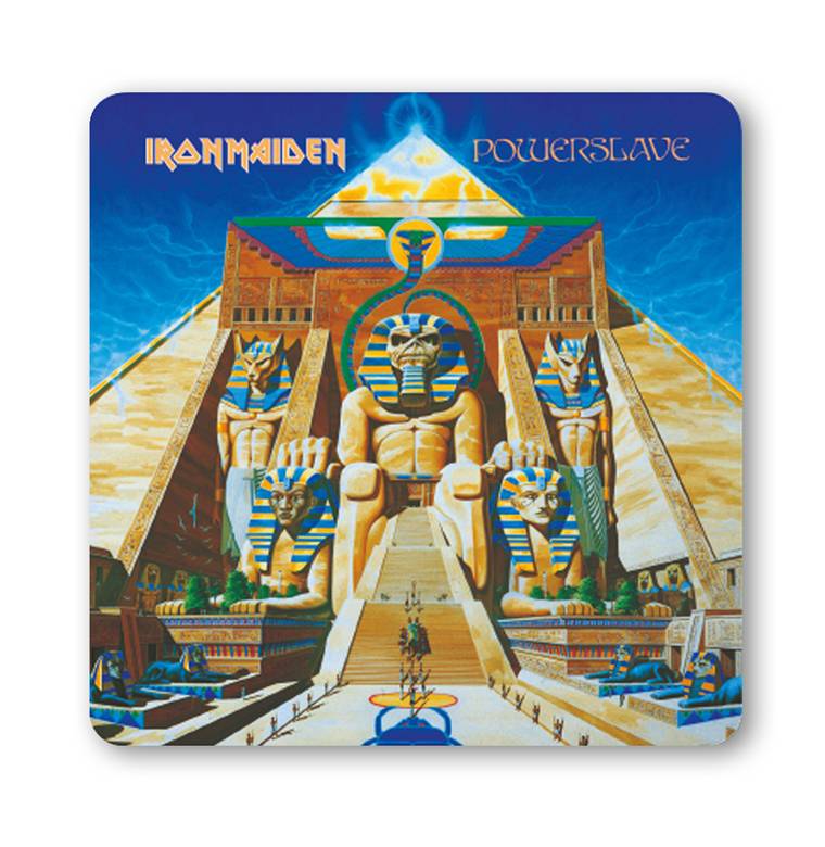 Logoshirt Untersetzer Iron Maiden - Powerslave