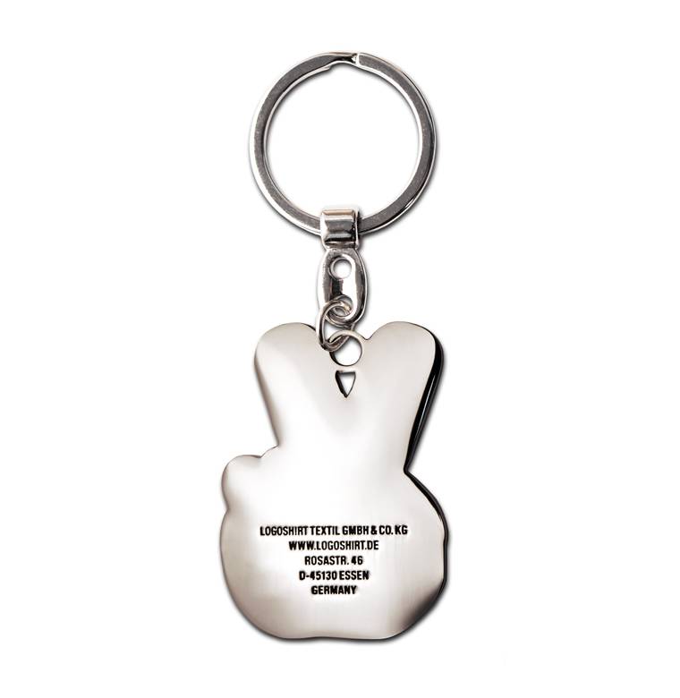 Logoshirt Victory-Zeichen - Schlüsselanhänger