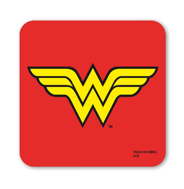 Logoshirt Wonder Woman - Logo - DC Comics - Untersetzer