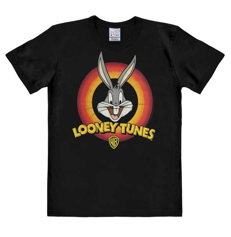 Logoshirt Looney Tunes - Bugs Bunny - Logo - T-Shirt Print - Herren