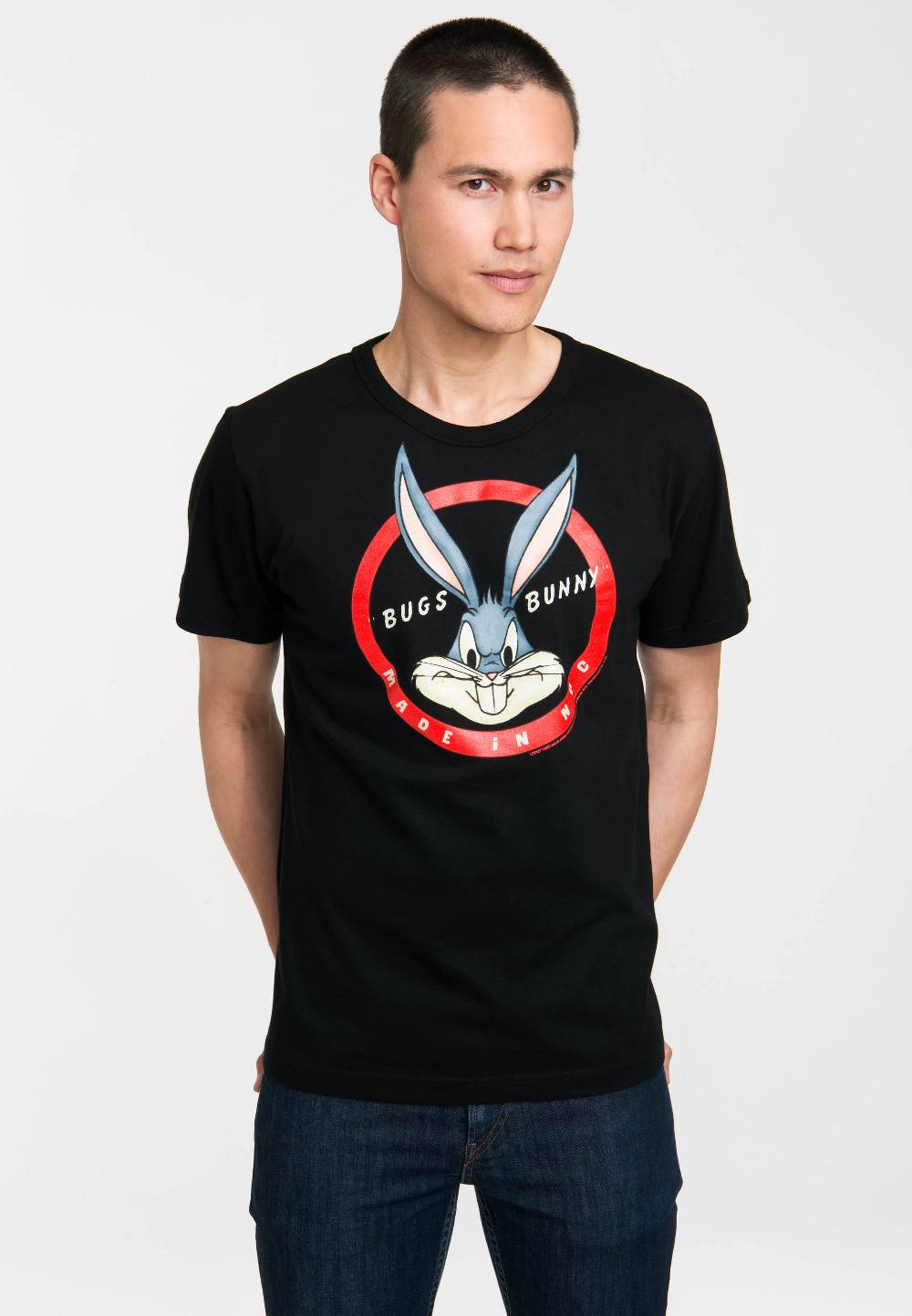 Logoshirt Looney Tunes - Bugs Bunny - Made In NYC - T-Shirt Print - Herren