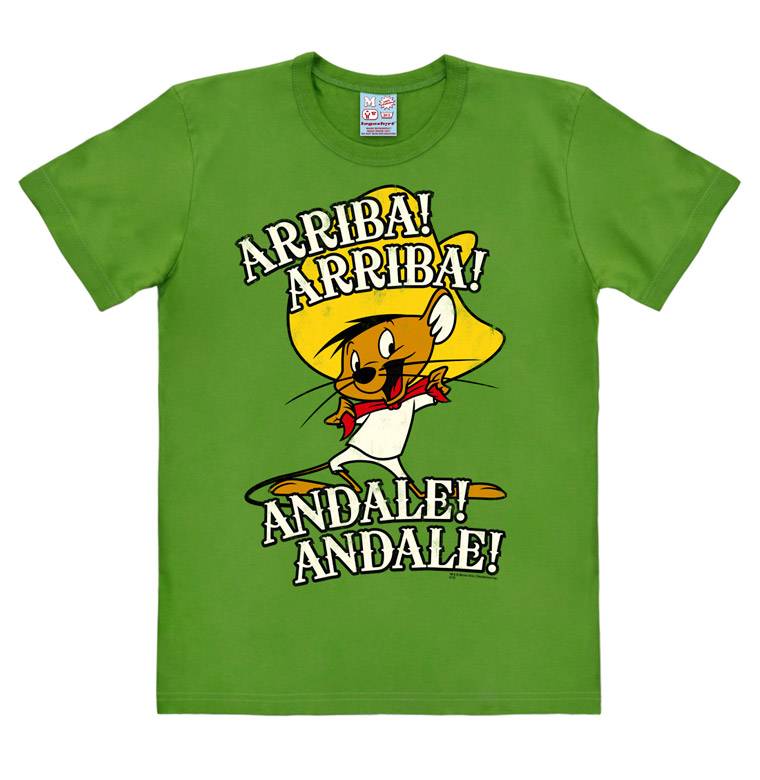 Logoshirt Looney Tunes - Speedy Gonzales - Arriba! Andale! - T-Shirt Print - Damen