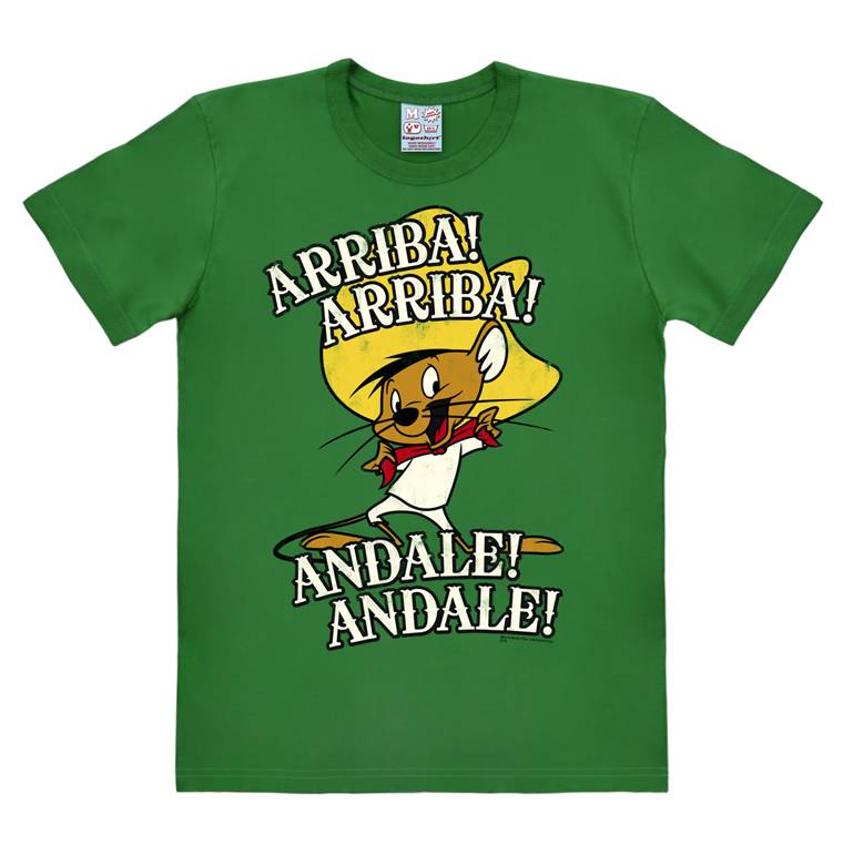 Logoshirt Looney Tunes - Speedy Gonzales - Arriba! Andale! - T-Shirt Print - Damen