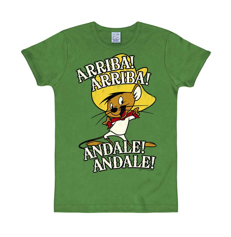 Logoshirt Looney Tunes - Speedy Gonzalez - Arriba Andale - T-Shirt Print - Herren