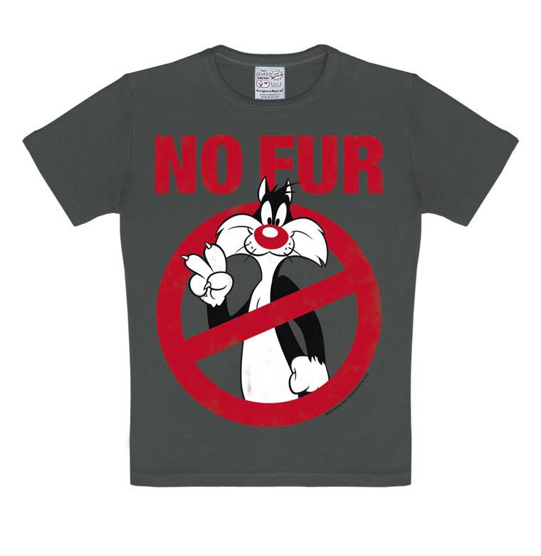 Logoshirt Looney Tunes - Sylvester - No Fur - T-Shirt Print - Kinder