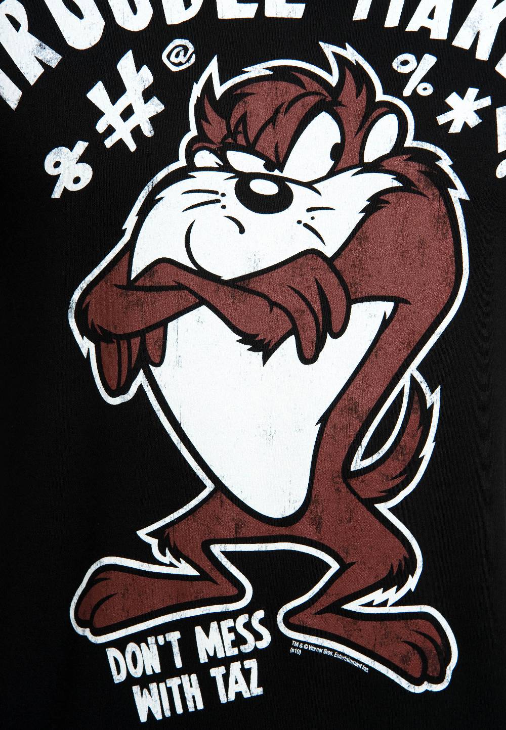 Logoshirt Looney Tunes - Taz - Tasmanischer Teufel - Trouble Maker - T-Shirt Print - Herren