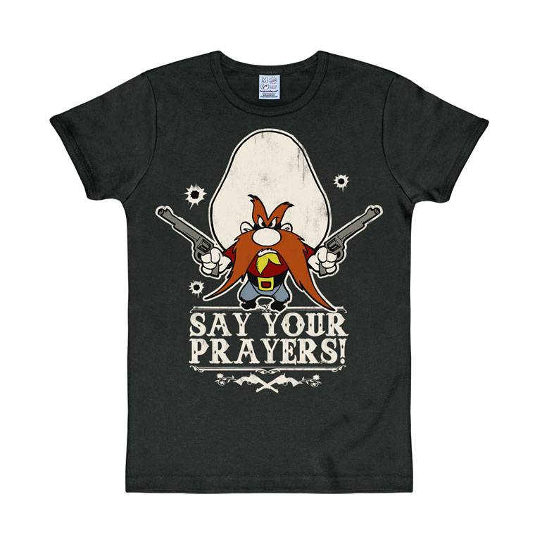 Logoshirt Looney Tunes - Yosemite Sam - Say Your Prayers - T-Shirt Print - Damen