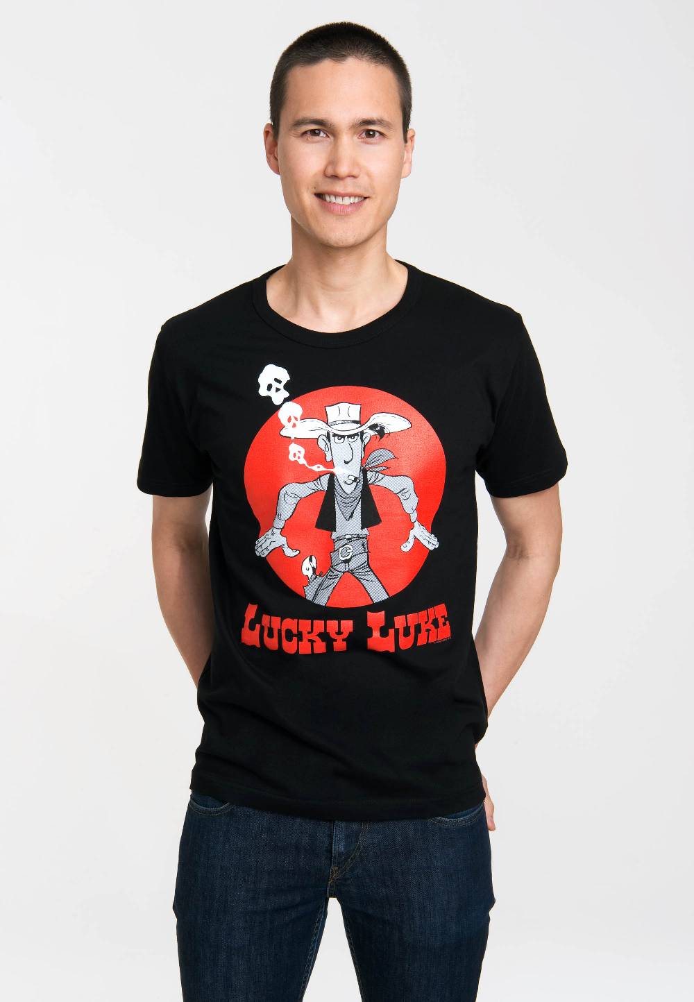 Logoshirt Lucky Luke - Daisy Town - T-Shirt Print - Herren