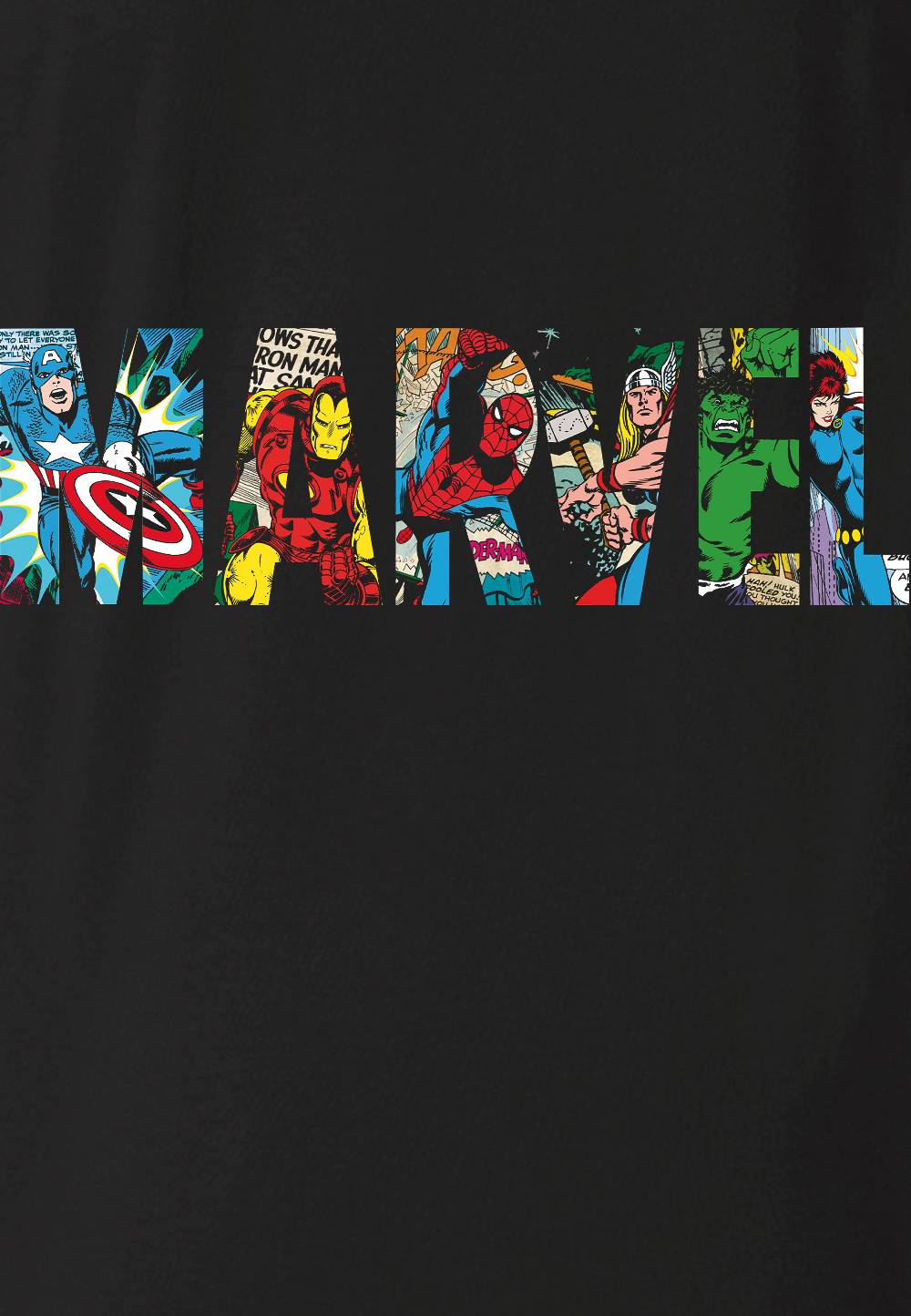 Logoshirt Marvel - Comic Colour Logo - Marvel Comics - T-Shirt Print - Damen
