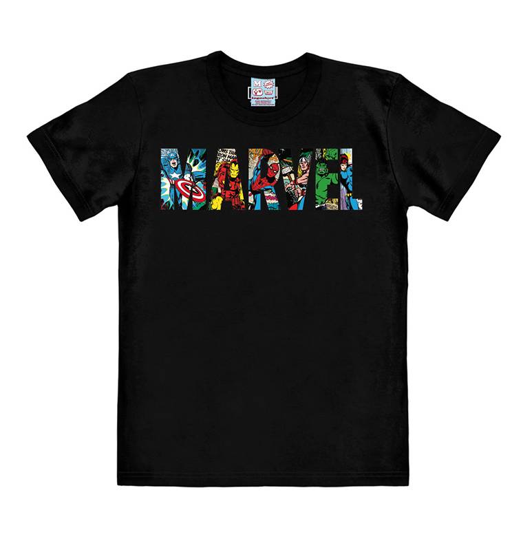 Logoshirt Marvel - Comic Colour - Logo - Marvel Comics - T-Shirt Print - Herren