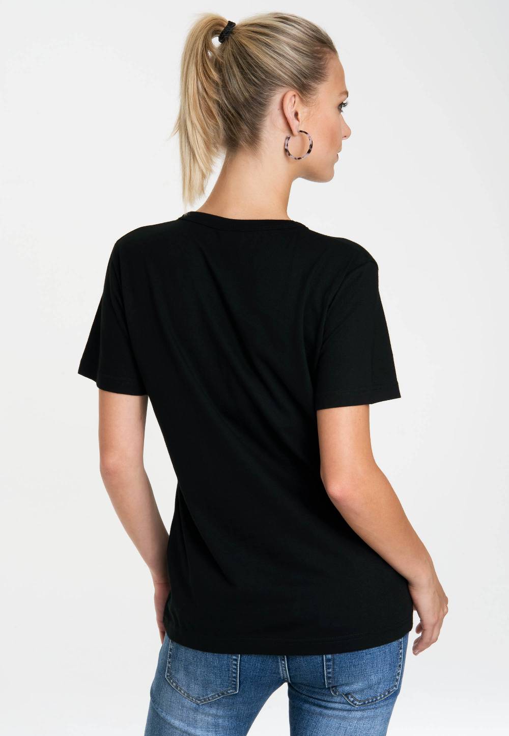 Logoshirt Marvel - Deadpool - Gesicht - Marvel Comics - T-Shirt Print - Damen