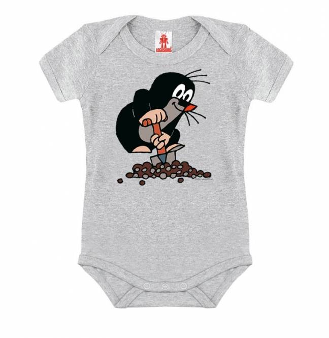 Logoshirt Maulwurf - Hügel - Der Kleine Maulwurf - Baby Body - Strampler