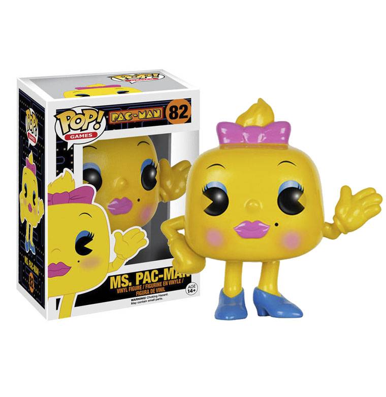 Logoshirt Ms. Pac-Man - Pac-Man - 82 - Funko POP! Games - Vinylfigur