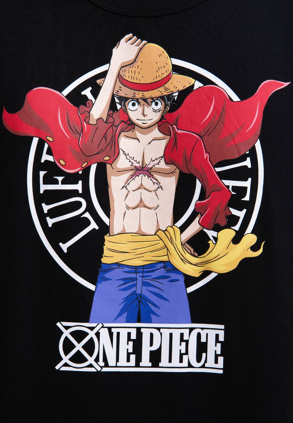 Logoshirt One Piece - Luffy New World - T-Shirt Print - Herren
