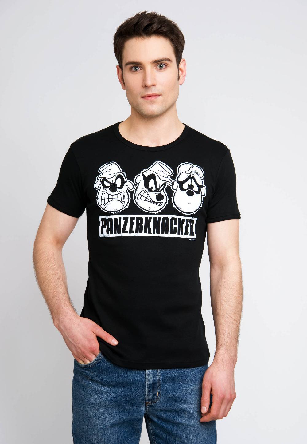 Logoshirt Panzerknacker Vintage - Disney - T-Shirt Print - Herren