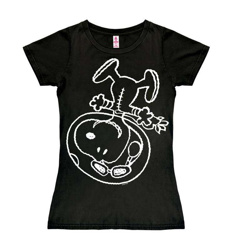 Logoshirt Peanuts - Snoopy - Astronaut - T-Shirt Print - Damen