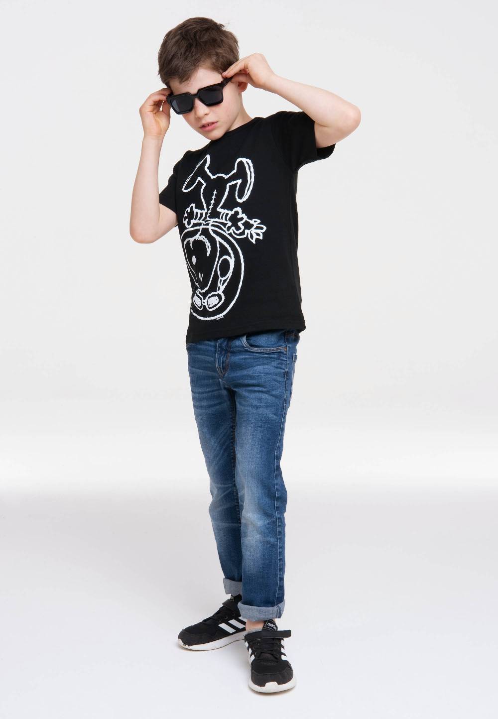 Logoshirt Peanuts - Snoopy - Astronaut - T-Shirt Print - Kinder